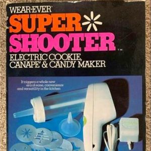 Wear-Ever Super Shooter Electric Cookie Canape Candy Maker 70001 Complete
